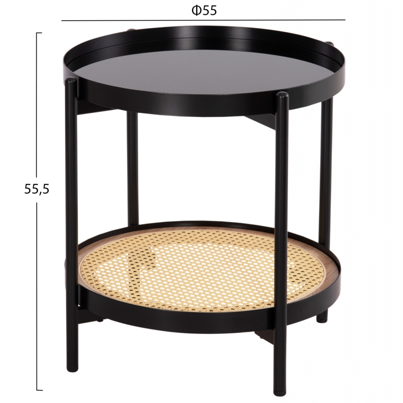 ΒΟΗΘΗΤΙΚΟ ΤΡΑΠΕΖΙ SEITZ HM18031 ΓΥΑΛΙ TOP-ΜΕΤΑΛΛΟ-RATTAN ΣΕ ΦΥΣΙΚΟ Φ50x55,5Υεκ. ΒΟΗΘΗΤΙΚΟ ΤΡΑΠΕΖΙ SEITZ HM18031 ΓΥΑΛΙ TOP-ΜΕΤΑΛΛΟ-RATTAN ΣΕ ΦΥΣΙΚΟ Φ50x55,5Υεκ.