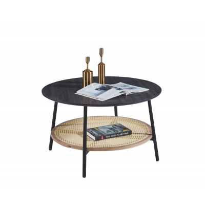 ΤΡΑΠΕΖΙ ΣΑΛΟΝΙΟΥ SEWELL HM18033 MDF ΣΕ ZEBRANO-ΜΕΤΑΛΛΙΚΑ ΠΟΔΙΑ-WICKER Φ80x46,5Υεκ. ΤΡΑΠΕΖΙ ΣΑΛΟΝΙΟΥ SEWELL HM18033 MDF ΣΕ ZEBRANO-ΜΕΤΑΛΛΙΚΑ ΠΟΔΙΑ-WICKER Φ80x46,5Υεκ.