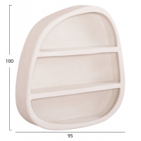 ΡΑΦΙ ΤΟΙΧΟΥ ΣΕΙΡΑ SANTORINI HM18058 MDF ΣΕ ΥΠΟΛΕΥΚΟ ΧΡΩΜΑ 95x18x100Υεκ. ΡΑΦΙ ΤΟΙΧΟΥ ΣΕΙΡΑ SANTORINI HM18058 MDF ΣΕ ΥΠΟΛΕΥΚΟ ΧΡΩΜΑ 95x18x100Υεκ.