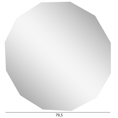 ΚΑΘΡΕΠΤΗΣ ΤΟΙΧΟΥ ΠΟΛΥΓΩΝΙΚΟΣ CANE HM4494 ΧΩΡΙΣ ΠΛΑΙΣΙΟ Φ79,5εκ. ΚΑΘΡΕΠΤΗΣ ΤΟΙΧΟΥ ΠΟΛΥΓΩΝΙΚΟΣ CANE HM4494 ΧΩΡΙΣ ΠΛΑΙΣΙΟ Φ79,5εκ.