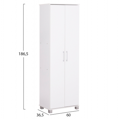 ΠΑΠΟΥΤΣΟΘΗΚΗ-ΝΤΟΥΛΑΠΑ CLUSE HM2403.03 ΜΕΛΑΜΙΝΗ ΛΕΥΚΟ ΧΡΩΜΑ 60Χ36,5Χ186,5Υεκ. ΠΑΠΟΥΤΣΟΘΗΚΗ-ΝΤΟΥΛΑΠΑ CLUSE HM2403.03 ΜΕΛΑΜΙΝΗ ΛΕΥΚΟ ΧΡΩΜΑ 60Χ36,5Χ186,5Υεκ.