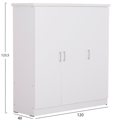 ΝΤΟΥΛΑΠΑ 3ΦΥΛΛΗ ΜΕ ΡΑΦΙΑ FUENTO HM2482.02 ΛΕΥΚΗ ΜΕΛΑΜΙΝΗ 120-116x40x123,5Υεκ. ΝΤΟΥΛΑΠΑ 3ΦΥΛΛΗ ΜΕ ΡΑΦΙΑ FUENTO HM2482.02 ΛΕΥΚΗ ΜΕΛΑΜΙΝΗ 120-116x40x123,5Υεκ.