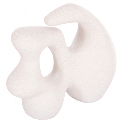 ΕΠΙΤΡΑΠΕΖΙΟ ΚΕΡΑΜΙΚΟ ΔΙΑΚΟΣΜΗΤΙΚΟ ΣΕΙΡΑ ISIL HM4596 ΚΡΥΣΤΑΛΛ.ΥΠΟΛΕΥΚΟ 33x14x29Υ εκ