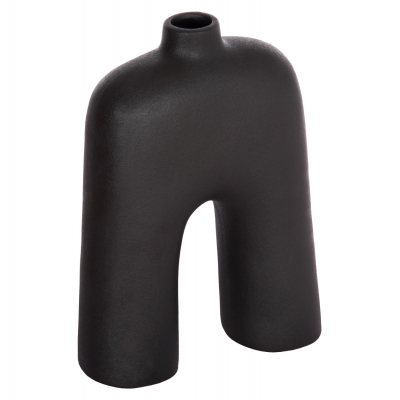 ΕΠΙΤΡΑΠΕΖΙΟ ΚΕΡΑΜΙΚΟ ΔΙΑΚΟΣΜΗΤΙΚΟ ΣΕΙΡΑ ISIL HM4599.02 ΜΑΥΡΟ ΜΑΤ 22x8x29Υεκ