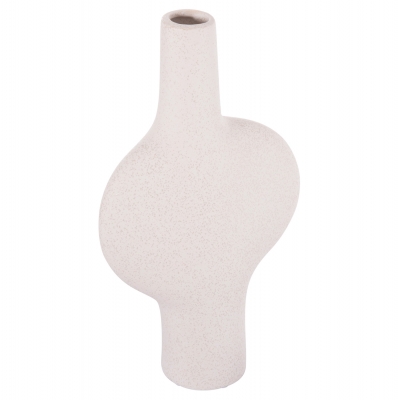 ΕΠΙΤΡΑΠΕΖΙΟ ΚΕΡΑΜΙΚΟ ΔΙΑΚΟΣΜΗΤΙΚΟ ARKEN HM4620.01 ΚΡΥΣΤΑΛΛ.ΥΠΟΛΕΥΚΟ 19x7,5x33,5Υεκ