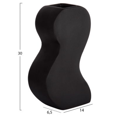 ΕΠΙΤΡΑΠΕΖΙΟ ΚΕΡΑΜΙΚΟ ΔΙΑΚΟΣΜΗΤΙΚΟ ΣΕΙΡΑ SEBOR HM4590.02 MATTE BLACK 13x6x22Υεκ ΕΠΙΤΡΑΠΕΖΙΟ ΚΕΡΑΜΙΚΟ ΔΙΑΚΟΣΜΗΤΙΚΟ ΣΕΙΡΑ SEBOR HM4590.02 MATTE BLACK 13x6x22Υεκ