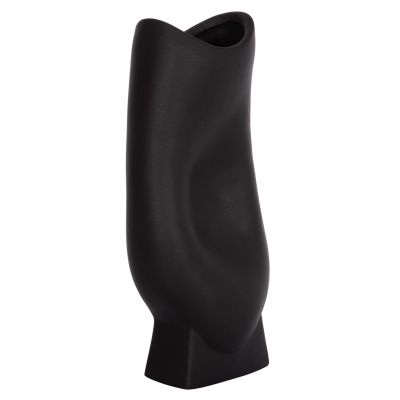 ΕΠΙΤΡΑΠΕΖΙΟ ΚΕΡΑΜΙΚΟ ΔΙΑΚΟΣΜΗΤΙΚΟ ΣΕΙΡΑ GLAΖΕ HM4609.02 ΜΑΥΡΟ ΜΑΤ 16.5x11x38Υεκ