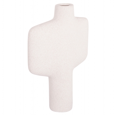 ΕΠΙΤΡΑΠΕΖΙΟ ΚΕΡΑΜΙΚΟ ΔΙΑΚΟΣΜΗΤΙΚΟ ΣΕΙΡΑ ARKEN HM4622.01 ΚΡΥΣΤΑΛΛ.ΥΠΟΛΕΥΚΟ 22.5x7.5x34Υεκ