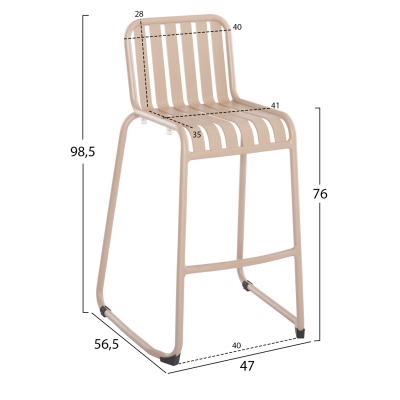 ΣΚΑΜΠΟ ΜΠΑΡ ΑΛΟΥΜΙΝΙΟΥ RACHEL HM6341.04 ΣΑΜΠΑΝΙ 59,5x55x101Υεκ. ΣΚΑΜΠΟ ΜΠΑΡ ΑΛΟΥΜΙΝΙΟΥ RACHEL HM6341.04 ΣΑΜΠΑΝΙ 59,5x55x101Υεκ.