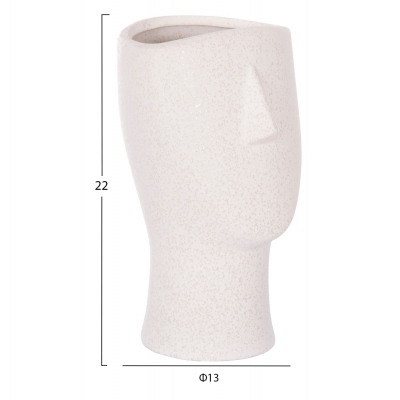 ΕΠΙΤΡΑΠΕΖΙΟ ΚΕΡΑΜΙΚΟ ΔΙΑΚΟΣΜΗΤΙΚΟ HUMANS HM4632 ΥΠΟΛΕΥΚΟ ΚΡΥΣΤΑΛΛΙΚΟ Φ13x22Υεκ ΕΠΙΤΡΑΠΕΖΙΟ ΚΕΡΑΜΙΚΟ ΔΙΑΚΟΣΜΗΤΙΚΟ HUMANS HM4632 ΥΠΟΛΕΥΚΟ ΚΡΥΣΤΑΛΛΙΚΟ Φ13x22Υεκ