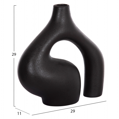 ΕΠΙΤΡΑΠΕΖΙΟ ΚΕΡΑΜΙΚΟ ΔΙΑΚΟΣΜΗΤΙΚΟ ISIL HM4597.02 ΜΑΥΡΟ ΜΑΤ 29x11x29Υεκ ΕΠΙΤΡΑΠΕΖΙΟ ΚΕΡΑΜΙΚΟ ΔΙΑΚΟΣΜΗΤΙΚΟ ISIL HM4597.02 ΜΑΥΡΟ ΜΑΤ 29x11x29Υεκ