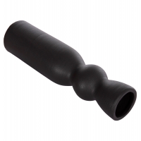 ΕΠΙΤΡΑΠΕΖΙΟ ΚΕΡΑΜΙΚΟ ΔΙΑΚΟΣΜΗΤΙΚΟ SCEPTER HM4614.02 ΜΑΥΡΟ ΜΑΤ Φ8x35Υ εκ.