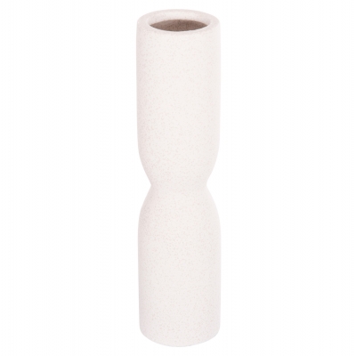 ΕΠΙΤΡΑΠΕΖΙΟ ΚΕΡΑΜΙΚΟ ΔΙΑΚΟΣΜΗΤΙΚΟ SCEPTER HM4615.01 ΚΡΥΣΤΑΛΛΙΚΟ ΥΠΟΛΕΥΚΟ Φ7,5x30,5Υεκ