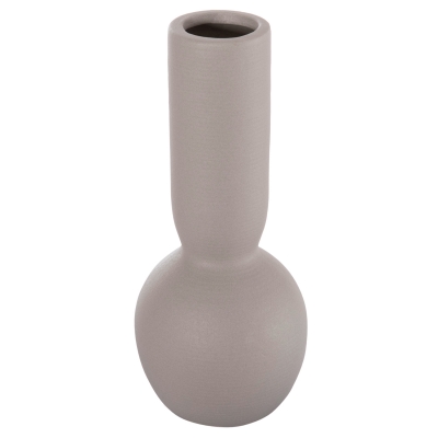 ΕΠΙΤΡΑΠΕΖΙΟ ΚΕΡΑΜΙΚΟ ΔΙΑΚΟΣΜΗΤΙΚΟ GALAD HM4616.02 ΓΚΡΙ ΜΑΤ Φ11x26Υεκ