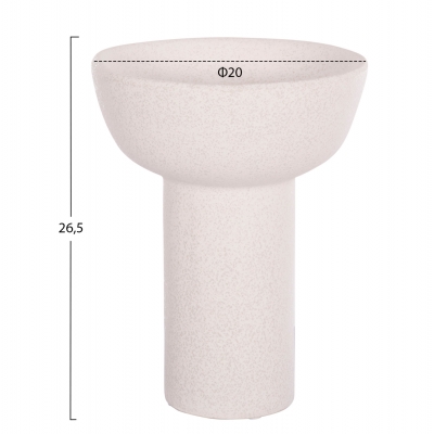 ΕΠΙΤΡΑΠΕΖΙΟ ΚΕΡΑΜΙΚΟ ΔΙΑΚΟΣΜΗΤΙΚΟ ELENDIL HM4603.01 ΥΠΟΛΕΥΚΟ ΚΡΥΣΤΑΛΛΙΚΟ Φ20x26,5Υεκ ΕΠΙΤΡΑΠΕΖΙΟ ΚΕΡΑΜΙΚΟ ΔΙΑΚΟΣΜΗΤΙΚΟ ELENDIL HM4603.01 ΥΠΟΛΕΥΚΟ ΚΡΥΣΤΑΛΛΙΚΟ Φ20x26,5Υεκ