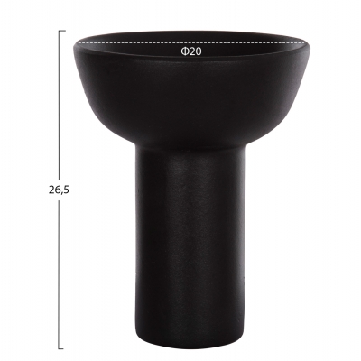 ΕΠΙΤΡΑΠΕΖΙΟ ΚΕΡΑΜΙΚΟ ΔΙΑΚΟΣΜΗΤΙΚΟ ELENDIL HM4603.02 ΜΑΥΡΟ ΜΑΤ Φ20x26.5Υεκ ΕΠΙΤΡΑΠΕΖΙΟ ΚΕΡΑΜΙΚΟ ΔΙΑΚΟΣΜΗΤΙΚΟ ELENDIL HM4603.02 ΜΑΥΡΟ ΜΑΤ Φ20x26.5Υεκ