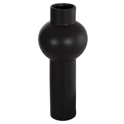 ΕΠΙΤΡΑΠΕΖΙΟ ΚΕΡΑΜΙΚΟ ΔΙΑΚΟΣΜΗΤΙΚΟ SCEPTER HM4604.02 ΜΑΥΡΟ ΜΑΤ Φ17x39Υεκ