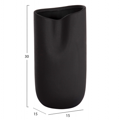 ΕΠΙΤΡΑΠΕΖΙΟ ΚΕΡΑΜΙΚΟ ΔΙΑΚΟΣΜΗΤΙΚΟ GLAΖΕ HM4607.02 ΜΑΥΡΟ ΜΑΤ 15x15x30Υεκ ΕΠΙΤΡΑΠΕΖΙΟ ΚΕΡΑΜΙΚΟ ΔΙΑΚΟΣΜΗΤΙΚΟ GLAΖΕ HM4607.02 ΜΑΥΡΟ ΜΑΤ 15x15x30Υεκ