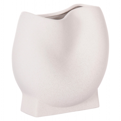 ΕΠΙΤΡΑΠΕΖΙΟ ΚΕΡΑΜΙΚΟ ΔΙΑΚΟΣΜΗΤΙΚΟ GLAΖΕ HM4610.01 ΥΠΟΛΕΥΚΟ ΚΡΥΣΤΑΛΛΙΚΟ 26x14x25Υεκ