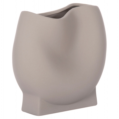 ΕΠΙΤΡΑΠΕΖΙΟ ΚΕΡΑΜΙΚΟ ΔΙΑΚΟΣΜΗΤΙΚΟ GLAΖΕ HM4610.03 ΓΚΡΙ ΜΑΤ 26x14x25Υεκ