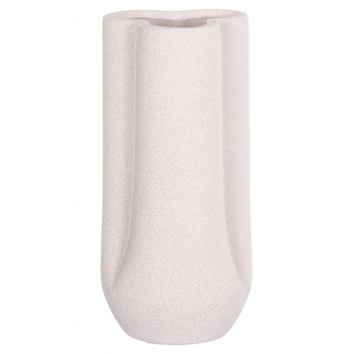 ΕΠΙΤΡΑΠΕΖΙΟ ΚΕΡΑΜΙΚΟ ΔΙΑΚΟΣΜΗΤΙΚΟ GLAΖΕ HM4612.01 ΚΡΥΣΤΑΛΛΙΚΟ ΥΠΟΛΕΥΚΟ Φ14x29Υεκ