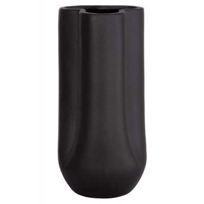 ΕΠΙΤΡΑΠΕΖΙΟ ΚΕΡΑΜΙΚΟ ΔΙΑΚΟΣΜΗΤΙΚΟ GLAΖΕ HM4612.02 ΜΑΥΡΟ ΜΑΤ Φ14x29Υεκ