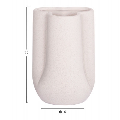 ΕΠΙΤΡΑΠΕΖΙΟ ΚΕΡΑΜΙΚΟ ΔΙΑΚΟΣΜΗΤΙΚΟ GLAΖΕ HM4613.01 ΚΡΥΣΤΑΛΛΙΚΟ ΥΠΟΛΕΥΚΟ Φ16x22Υεκ ΕΠΙΤΡΑΠΕΖΙΟ ΚΕΡΑΜΙΚΟ ΔΙΑΚΟΣΜΗΤΙΚΟ GLAΖΕ HM4613.01 ΚΡΥΣΤΑΛΛΙΚΟ ΥΠΟΛΕΥΚΟ Φ16x22Υεκ