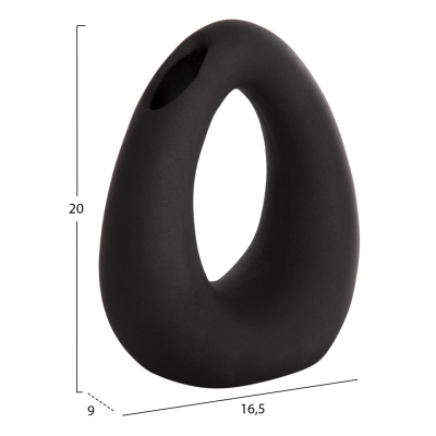 ΕΠΙΤΡΑΠΕΖΙΟ ΚΕΡΑΜΙΚΟ ΔΙΑΚΟΣΜΗΤΙΚΟ ELLIPTO HM4644.02 ΜΑΥΡΟ ΜΑΤ 16,5x9x20Υεκ ΕΠΙΤΡΑΠΕΖΙΟ ΚΕΡΑΜΙΚΟ ΔΙΑΚΟΣΜΗΤΙΚΟ ELLIPTO HM4644.02 ΜΑΥΡΟ ΜΑΤ 16,5x9x20Υεκ