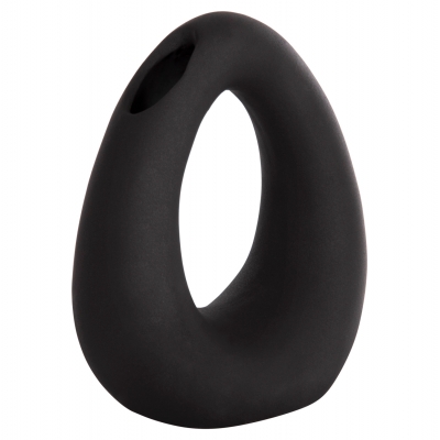 ΕΠΙΤΡΑΠΕΖΙΟ ΚΕΡΑΜΙΚΟ ΔΙΑΚΟΣΜΗΤΙΚΟ ELLIPTO HM4644.02 ΜΑΥΡΟ ΜΑΤ 16,5x9x20Υεκ