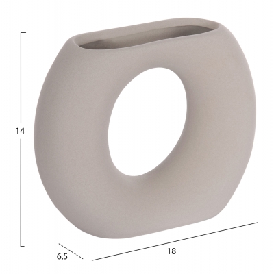 ΕΠΙΤΡΑΠΕΖΙΟ ΚΕΡΑΜΙΚΟ ΔΙΑΚΟΣΜΗΤΙΚΟ ELLIPTO HM4646.03 ΓΚΡΙ ΜΑΤ 18x6,5x14Υεκ ΕΠΙΤΡΑΠΕΖΙΟ ΚΕΡΑΜΙΚΟ ΔΙΑΚΟΣΜΗΤΙΚΟ ELLIPTO HM4646.03 ΓΚΡΙ ΜΑΤ 18x6,5x14Υεκ