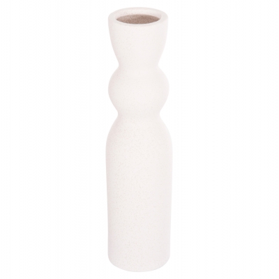 ΕΠΙΤΡΑΠΕΖΙΟ ΚΕΡΑΜΙΚΟ ΔΙΑΚΟΣΜΗΤΙΚΟ SCEPTER HM4614.01 ΚΡΥΣΤΑΛΛΙΚΟ ΥΠΟΛΕΥΚΟ Φ8x35Υεκ