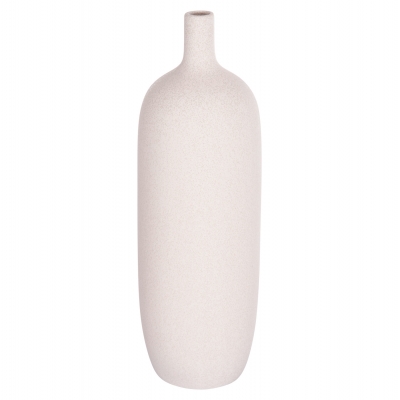 ΕΠΙΤΡΑΠΕΖΙΟ ΚΕΡΑΜΙΚΟ ΔΙΑΚΟΣΜΗΤΙΚΟ GALAD HM4623.01 ΚΡΥΣΤΑΛΛΙΚΟ ΥΠΟΛΕΥΚΟ Φ18x57Υεκ