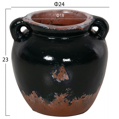 ΔΙΑΚΟΣΜΗΤΙΚΟ ΒΑΖΟ HM4380 ΤΕΡΑΚΟΤΑ ΣΕ ΜΑΥΡΗ ΑΠΟΧΡΩΣΗ Φ24Χ23Yεκ. ΔΙΑΚΟΣΜΗΤΙΚΟ ΒΑΖΟ HM4380 ΤΕΡΑΚΟΤΑ ΣΕ ΜΑΥΡΗ ΑΠΟΧΡΩΣΗ Φ24Χ23Yεκ.