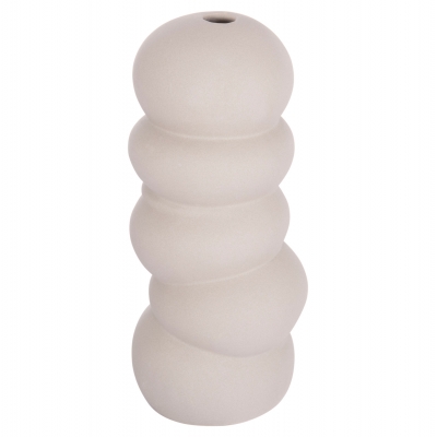 ΕΠΙΤΡΑΠΕΖΙΟ ΚΕΡΑΜΙΚΟ ΔΙΑΚΟΣΜΗΤΙΚΟ ROOK HM4630.03 ΓΚΡΙ ΜΑΤ Φ12x30Υ εκ.