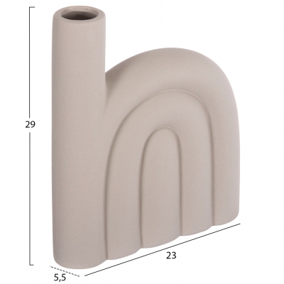 ΕΠΙΤΡΑΠΕΖΙΟ ΚΕΡΑΜΙΚΟ ΔΙΑΚΟΣΜΗΤΙΚΟ ARCON HM4639.03 ΓΚΡΙ ΜΑΤ 23x5,5x29Υ εκ. ΕΠΙΤΡΑΠΕΖΙΟ ΚΕΡΑΜΙΚΟ ΔΙΑΚΟΣΜΗΤΙΚΟ ARCON HM4639.03 ΓΚΡΙ ΜΑΤ 23x5,5x29Υ εκ.