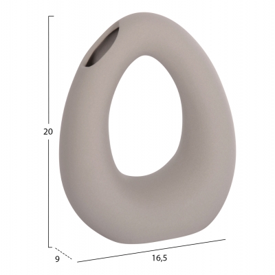 ΕΠΙΤΡΑΠΕΖΙΟ ΚΕΡΑΜΙΚΟ ΔΙΑΚΟΣΜΗΤΙΚΟ ELLIPTO HM4644.03 ΓΚΡΙ ΜΑΤ 16,5x9x20Υεκ ΕΠΙΤΡΑΠΕΖΙΟ ΚΕΡΑΜΙΚΟ ΔΙΑΚΟΣΜΗΤΙΚΟ ELLIPTO HM4644.03 ΓΚΡΙ ΜΑΤ 16,5x9x20Υεκ