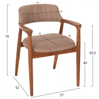ΠΟΛΥΘΡΟΝΑ JAMES HM18259 TEAK WOOD ΜΕ ΣΑΜΠΑΝΙ ΥΦΑΣΜΑ 57x52x76Υεκ. ΠΟΛΥΘΡΟΝΑ JAMES HM18259 TEAK WOOD ΜΕ ΣΑΜΠΑΝΙ ΥΦΑΣΜΑ 57x52x76Υεκ.