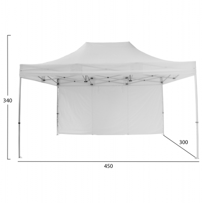 GAZEBO ΕΠΑΓΓΕΛΜΑΤΙΚΟ ΒΑΡΕΩΣ ΤΥΠΟΥ CRESSEN HM21098 ΠΤΥΣΣΟΜΕΝΟ ΑΛΟΥΜΙΝΙΟΥ 3x4,5x3,4Yμ GAZEBO ΕΠΑΓΓΕΛΜΑΤΙΚΟ ΒΑΡΕΩΣ ΤΥΠΟΥ CRESSEN HM21098 ΠΤΥΣΣΟΜΕΝΟ ΑΛΟΥΜΙΝΙΟΥ 3x4,5x3,4Yμ