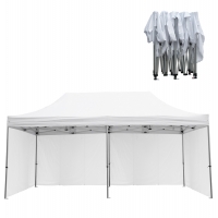 GAZEBO ΕΠΑΓΓΕΛΜΑΤΙΚΟ ΒΑΡΕΩΣ ΤΥΠΟΥ CRESSEN HM21099.01 ΠΤΥΣΣΟΜΕΝΟ ΑΛΟΥΜΙΝΙΟΥ 3x6x3,4Yμ