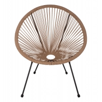 ΣΕΤ ΕΞΩΤΕΡΙΚΟΥ ΧΩΡΟΥ 3ΤΜΧ ACAPULCO HM21100 TWISTED WICKER-ΜΕΤΑΛΛΟ ΣΕΤ ΕΞΩΤΕΡΙΚΟΥ ΧΩΡΟΥ 3ΤΜΧ ACAPULCO HM21100 TWISTED WICKER-ΜΕΤΑΛΛΟ