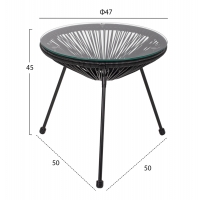 ΣΕΤ ΕΞΩΤΕΡΙΚΟΥ ΧΩΡΟΥ 3ΤΜΧ ACAPULCO HM21101 P.E.RATTAN-ΜΕΤΑΛΛΟ ΣΕ ΜΑΥΡΟ ΣΕΤ ΕΞΩΤΕΡΙΚΟΥ ΧΩΡΟΥ 3ΤΜΧ ACAPULCO HM21101 P.E.RATTAN-ΜΕΤΑΛΛΟ ΣΕ ΜΑΥΡΟ