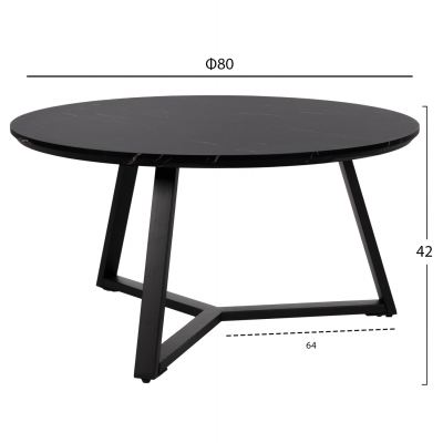 ΣΕΤ 2ΤΜΧ ΤΡΑΠΕΖΙΑ ΣΑΛΟΝΙΟΥ ROCKET HM21090 MDF ΜΑΥΡΟ ΜΑΡΜΑΡΟ Φ80εκ & Φ45εκ ΣΕΤ 2ΤΜΧ ΤΡΑΠΕΖΙΑ ΣΑΛΟΝΙΟΥ ROCKET HM21090 MDF ΜΑΥΡΟ ΜΑΡΜΑΡΟ Φ80εκ & Φ45εκ