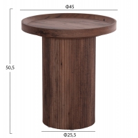 ΣΕΤ 2ΤΜΧ ΤΡΑΠΕΖΙΑ ΣΑΛΟΝΙΟΥ MARGON HM21084 MDF ΣΚΟΥΡΟ ΚΑΦΕ Φ80εκ & Φ45εκ ΣΕΤ 2ΤΜΧ ΤΡΑΠΕΖΙΑ ΣΑΛΟΝΙΟΥ MARGON HM21084 MDF ΣΚΟΥΡΟ ΚΑΦΕ Φ80εκ & Φ45εκ