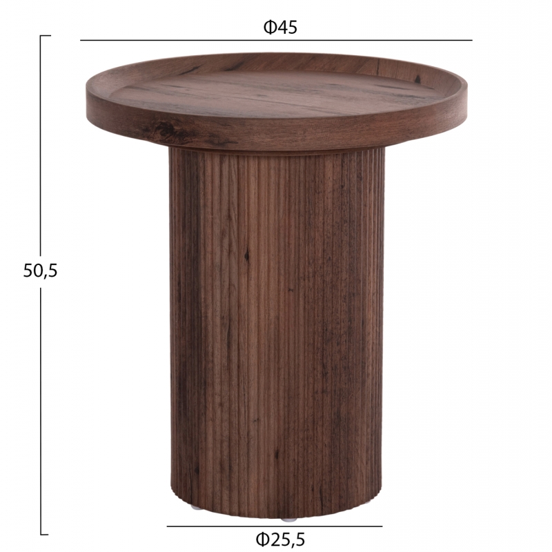 ΣΕΤ 2ΤΜΧ ΤΡΑΠΕΖΙΑ ΣΑΛΟΝΙΟΥ MARGON HM21084 MDF ΣΚΟΥΡΟ ΚΑΦΕ Φ80εκ & Φ45εκ ΣΕΤ 2ΤΜΧ ΤΡΑΠΕΖΙΑ ΣΑΛΟΝΙΟΥ MARGON HM21084 MDF ΣΚΟΥΡΟ ΚΑΦΕ Φ80εκ & Φ45εκ