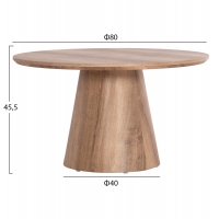 ΣΕΤ 2ΤΜΧ ΤΡΑΠΕΖΙΑ ΣΑΛΟΝΙΟΥ KARAN HM21085 MDF ΦΥΣΙΚΟ ΞΥΛΟΥ Φ80εκ & Φ45εκ ΣΕΤ 2ΤΜΧ ΤΡΑΠΕΖΙΑ ΣΑΛΟΝΙΟΥ KARAN HM21085 MDF ΦΥΣΙΚΟ ΞΥΛΟΥ Φ80εκ & Φ45εκ