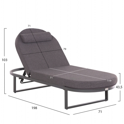 ΕΠΑΓΓΕΛΜATIKH ΞΑΠΛΩΣΤΡΑ MALLOW HM10715.03 ΣΚΟΥΡΟ ΓΚΡΙ ΑΛΟΥΜΙΝΙΟ & ΜΑΞΙΛΑΡΙ 198x71x103Υεκ ΕΠΑΓΓΕΛΜATIKH ΞΑΠΛΩΣΤΡΑ MALLOW HM10715.03 ΣΚΟΥΡΟ ΓΚΡΙ ΑΛΟΥΜΙΝΙΟ & ΜΑΞΙΛΑΡΙ 198x71x103Υεκ