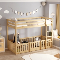 ΠΑΙΔΙΚΗ ΚΟΥΚΕΤΑ ΜΕ ΠΑΡΚΑΚΙ PLAYKID HM703.01 ΞΥΛΟ ΠΕΥΚΟΥ ΦΥΣΙΚΟ ΓΙΑ 190x90εκ ΠΑΙΔΙΚΗ ΚΟΥΚΕΤΑ ΜΕ ΠΑΡΚΑΚΙ PLAYKID HM703.01 ΞΥΛΟ ΠΕΥΚΟΥ ΦΥΣΙΚΟ ΓΙΑ 190x90εκ