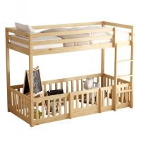 ΠΑΙΔΙΚΗ ΚΟΥΚΕΤΑ ΜΕ ΠΑΡΚΑΚΙ PLAYKID HM703.01 ΞΥΛΟ ΠΕΥΚΟΥ ΦΥΣΙΚΟ ΓΙΑ 190x90εκ ΠΑΙΔΙΚΗ ΚΟΥΚΕΤΑ ΜΕ ΠΑΡΚΑΚΙ PLAYKID HM703.01 ΞΥΛΟ ΠΕΥΚΟΥ ΦΥΣΙΚΟ ΓΙΑ 190x90εκ