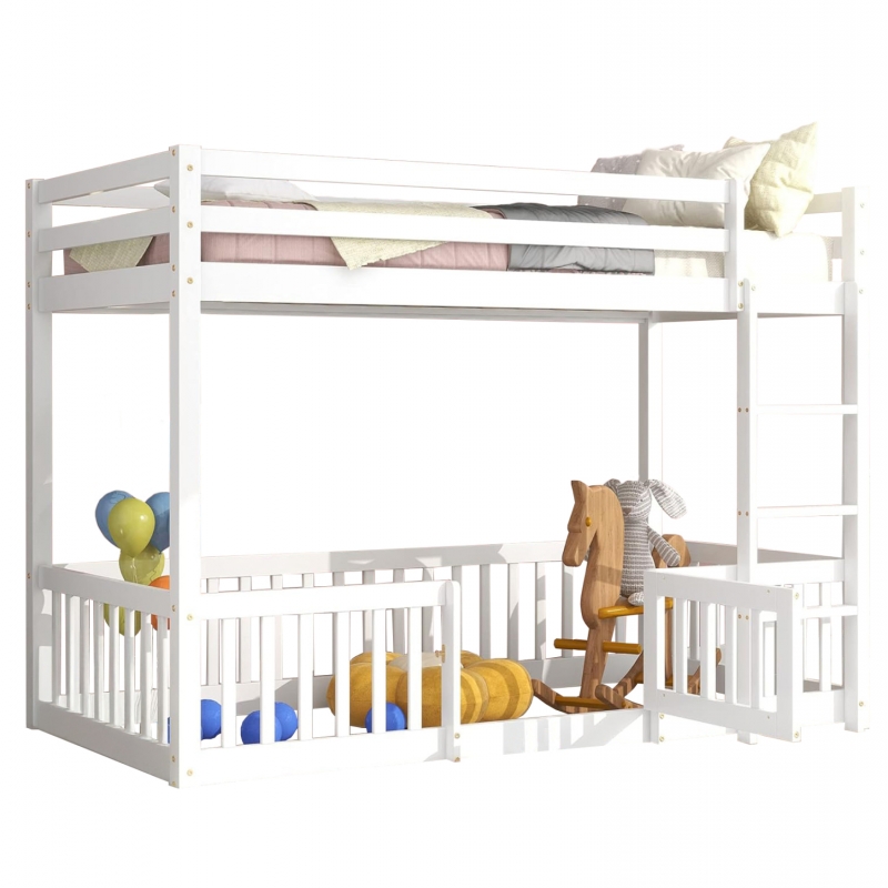 ΠΑΙΔΙΚΗ ΚΟΥΚΕΤΑ ΜΕ ΠΑΡΚΑΚΙ PLAYKID HM703.03 ΞΥΛΟ ΠΕΥΚΟΥ ΛΕΥΚΟ ΓΙΑ 190x90εκ ΠΑΙΔΙΚΗ ΚΟΥΚΕΤΑ ΜΕ ΠΑΡΚΑΚΙ PLAYKID HM703.03 ΞΥΛΟ ΠΕΥΚΟΥ ΛΕΥΚΟ ΓΙΑ 190x90εκ