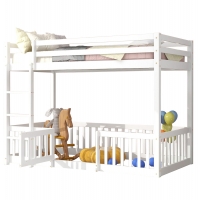 ΠΑΙΔΙΚΗ ΚΟΥΚΕΤΑ τ.MONTESSORI ΜΕ ΠΑΡΚΑΚΙ PLAYKID HM703.03 ΞΥΛΟ ΠΕΥΚΟΥ ΛΕΥΚΟ ΓΙΑ 190x90εκ ΠΑΙΔΙΚΗ ΚΟΥΚΕΤΑ τ.MONTESSORI ΜΕ ΠΑΡΚΑΚΙ PLAYKID HM703.03 ΞΥΛΟ ΠΕΥΚΟΥ ΛΕΥΚΟ ΓΙΑ 190x90εκ